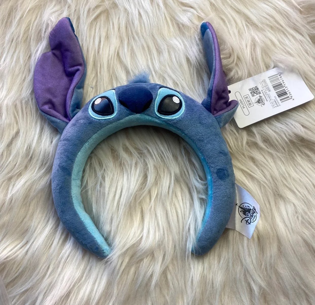 Lilo & Stitch Headband Ears Disney Fleece