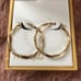 14k solid gold earrings