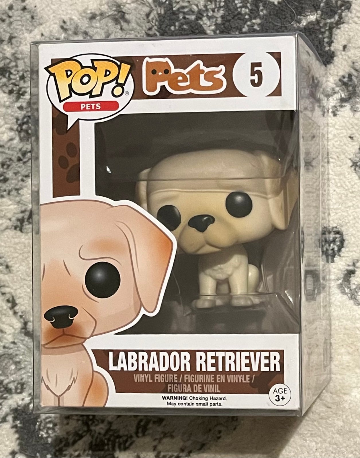 Funko Pop! Pets - Labrador Retriever #5 Vaulted figure.
