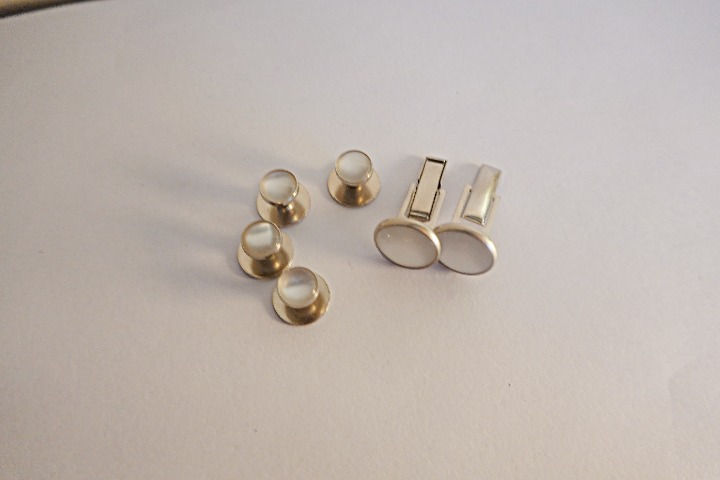 Men's Formal Tuxedo Cufflinks Studs