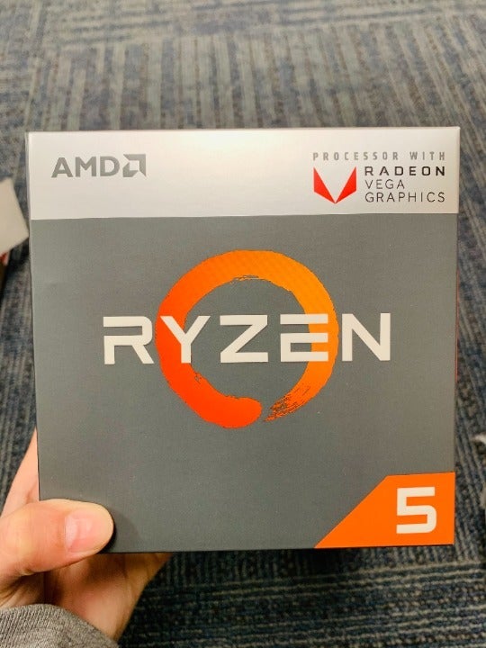AMD Processor with Radeon vega Graphics