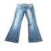 A Chip and Pepper Sunnybrook Ultra Flare Light Wash 5 Pocket Womens Jeans Size 7