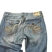 A Chip and Pepper Sunnybrook Ultra Flare Light Wash 5 Pocket Womens Jeans Size 7