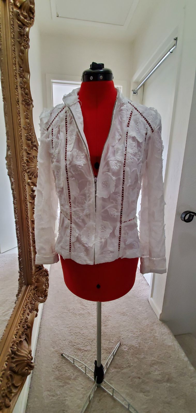 INC white jacket Small