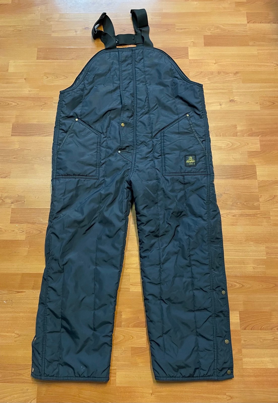 Refrigiwear Insulated Bib Overalls Mens 2XL Dark Blue Cold Protection XXL/XL