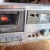 Vintage Akai Cs-703d Stereo Cassette Deck Tested Working