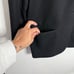 NWOT Sag Harbor 100% Wool Black Blazer w/ Velvet Collar One Button Size 16