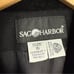 NWOT Sag Harbor 100% Wool Black Blazer w/ Velvet Collar One Button Size 16