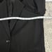 NWOT Sag Harbor 100% Wool Black Blazer w/ Velvet Collar One Button Size 16