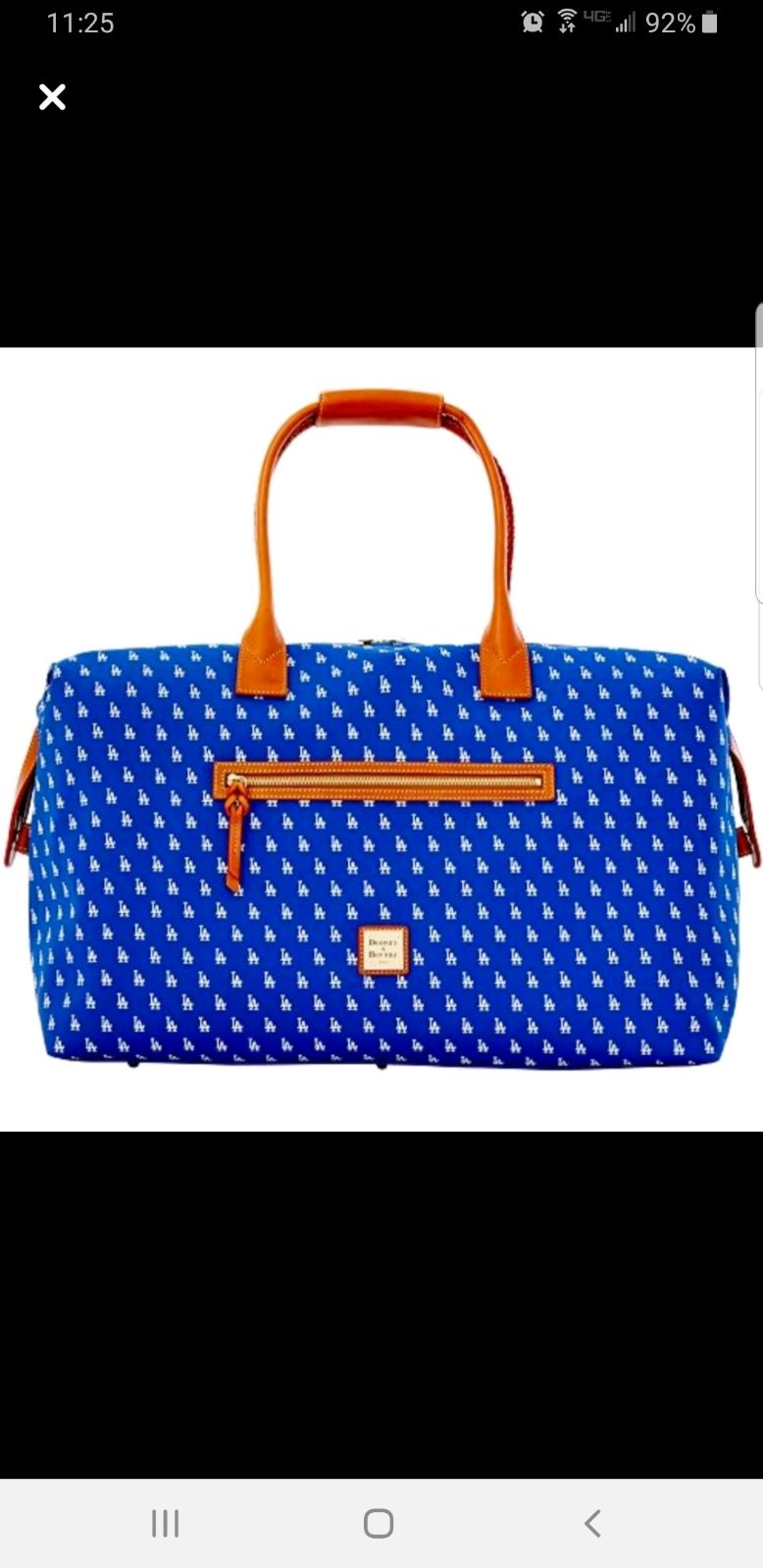 Los Angeles Dodgers Dooney and Bourke ba