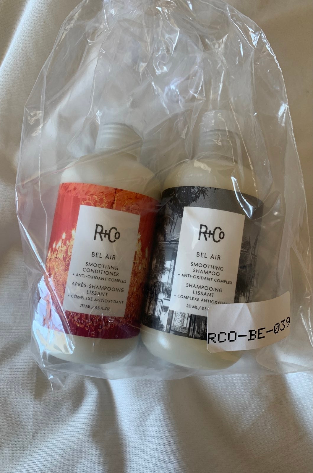 R+Co smoothing shampoo/conditioner