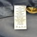 Susan Graver Womens Military Jacket Size XL Navy Blue and Brown Gold Button