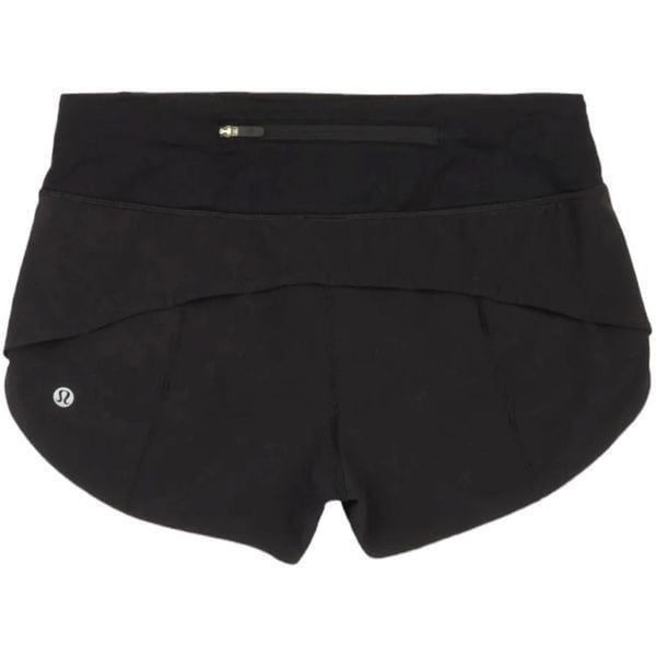Lululemon Speed Up High-Rise Lined Running Short - Black - Size 6 - Pre-Loved