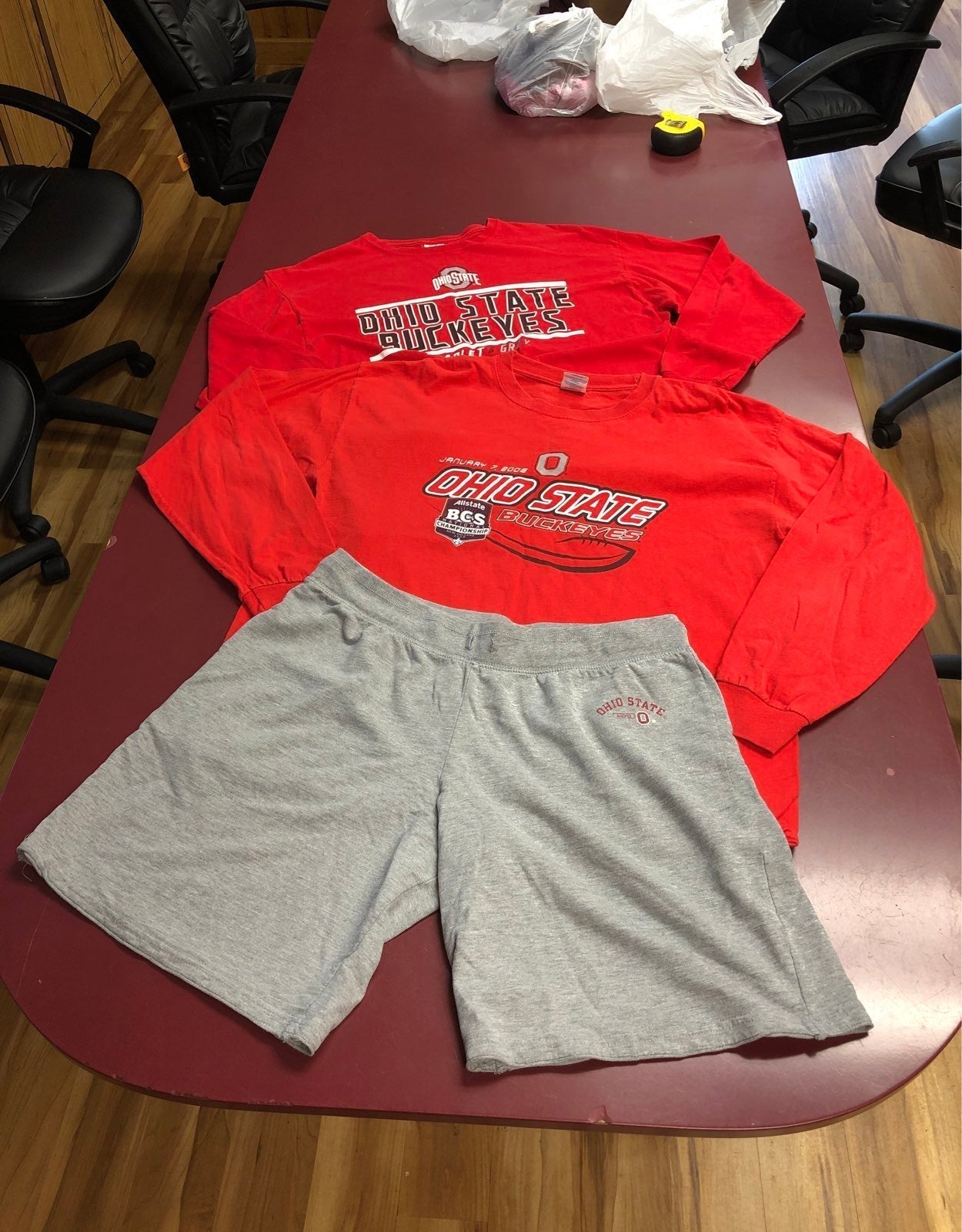 OSU Buckeyes clothes bundle, XL