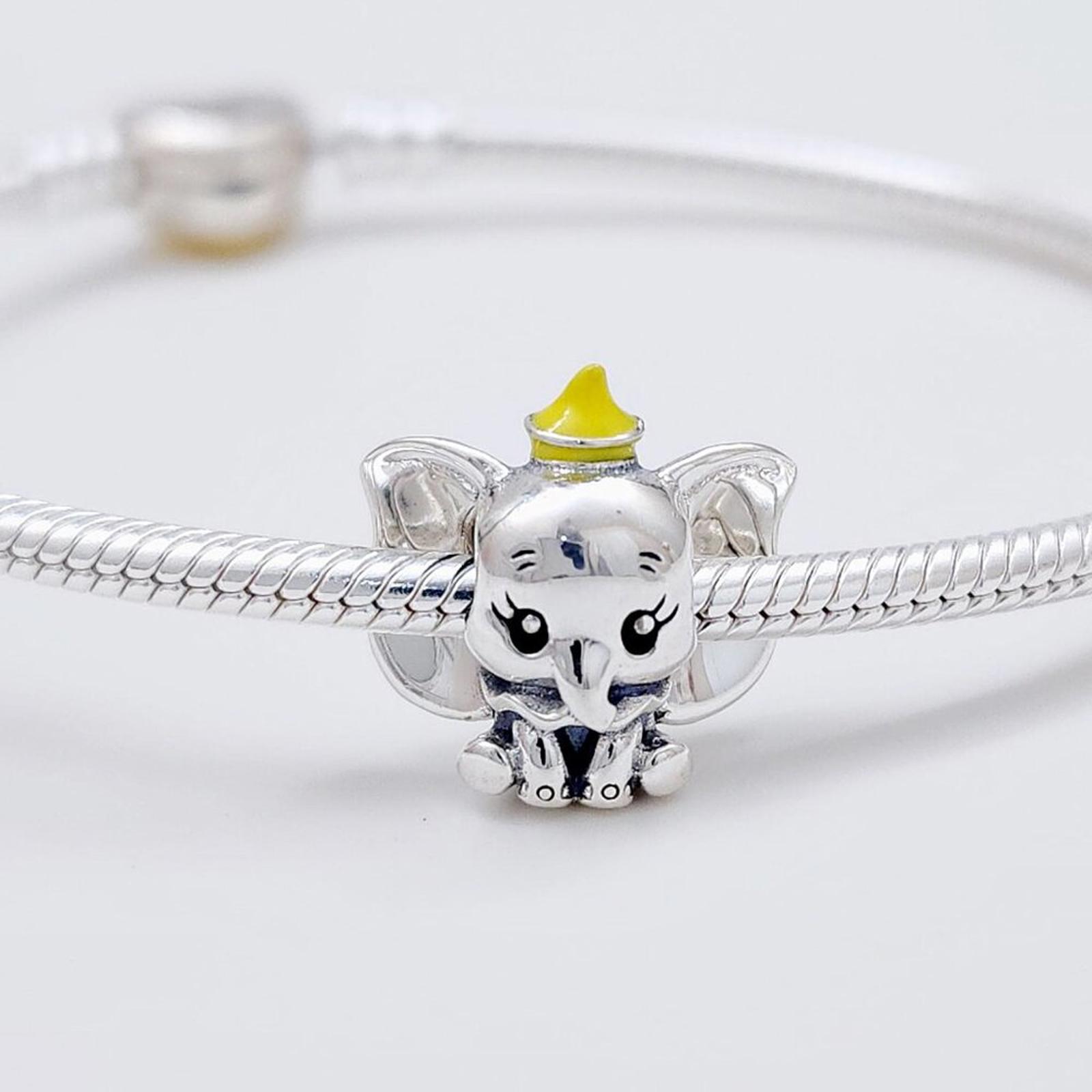 Pandora Disney Dumbo Yellow Hat Charm