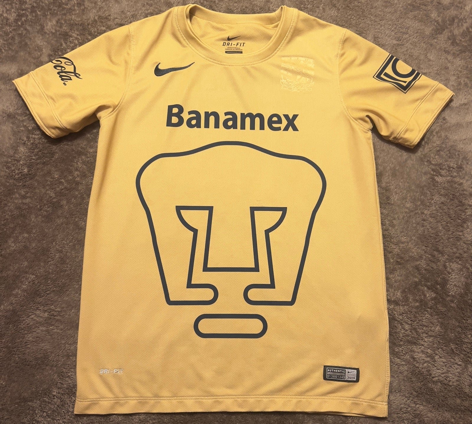 2014 Pumas UNAM Nike Jersey Youth Medium