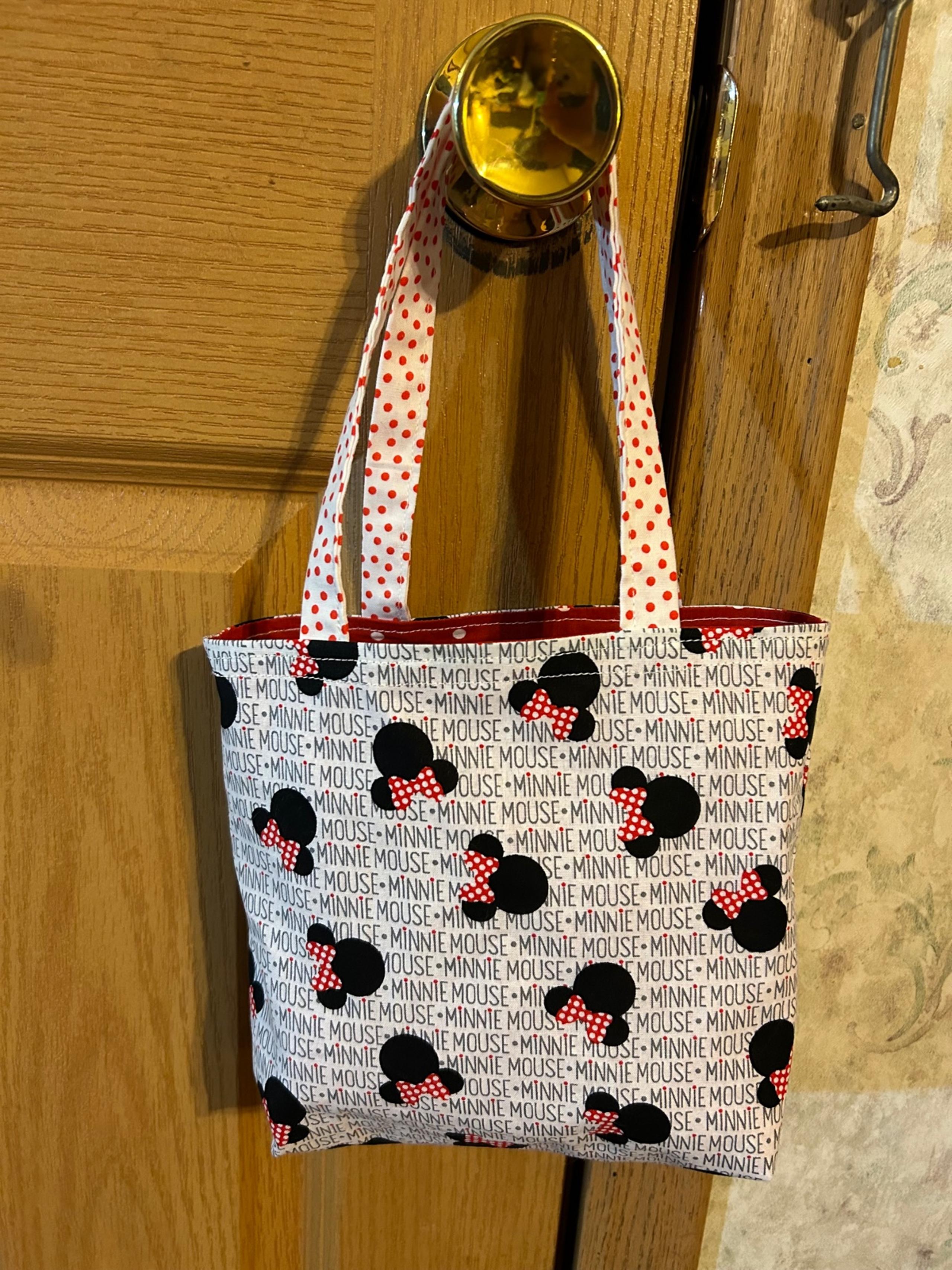 Handmade reusable tote bag