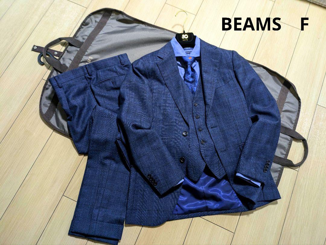 BEAMS F Three-Piece Suit Set-up