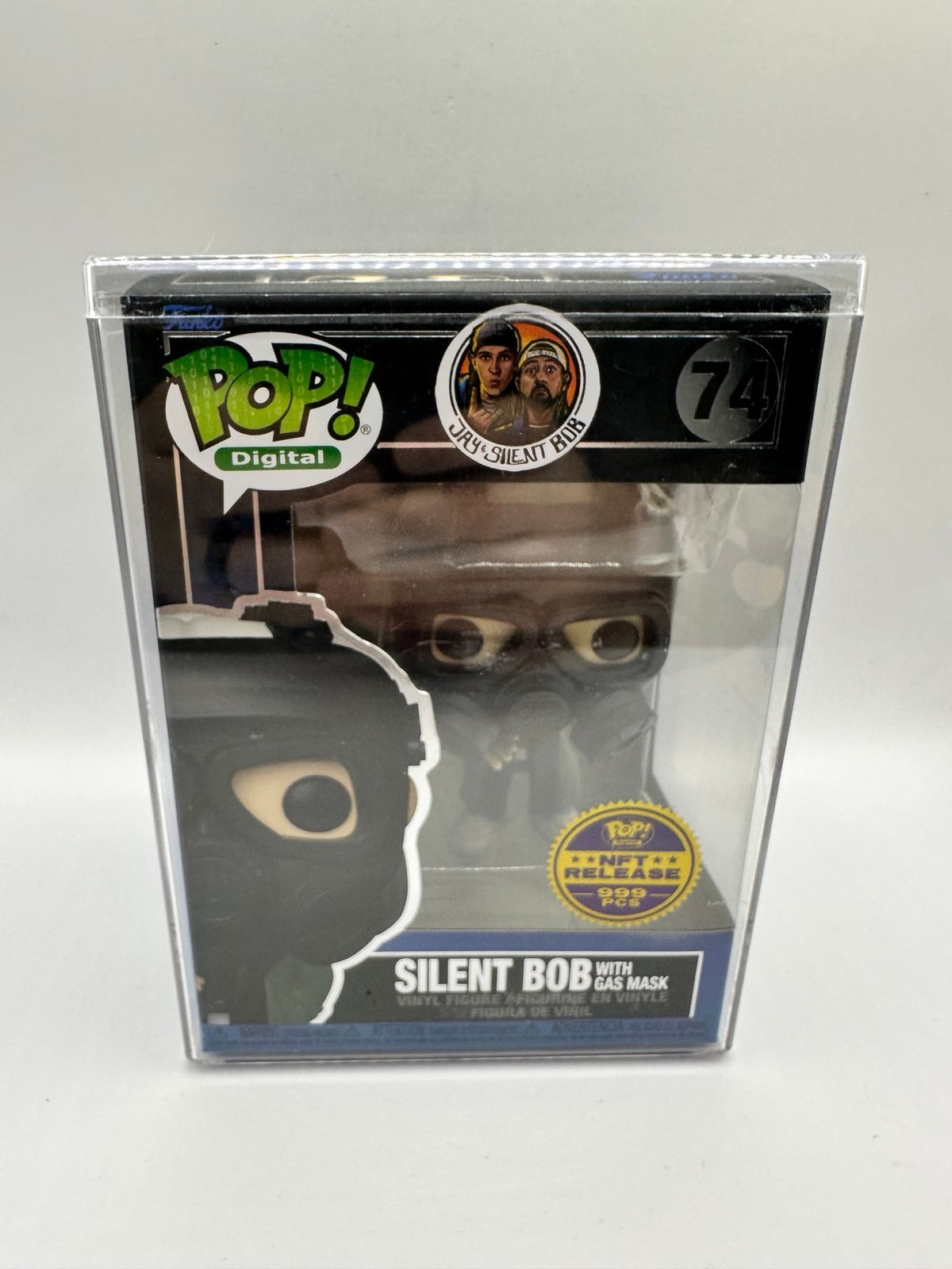 Funko Digital Pop! Vinyl: Silent Bob with Gas Mask 999 PCs