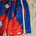 PHILADELPHIA 76ERS MITCHELL AND NESS BASKETBALL SHORTS SZ L