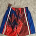 PHILADELPHIA 76ERS MITCHELL AND NESS BASKETBALL SHORTS SZ L