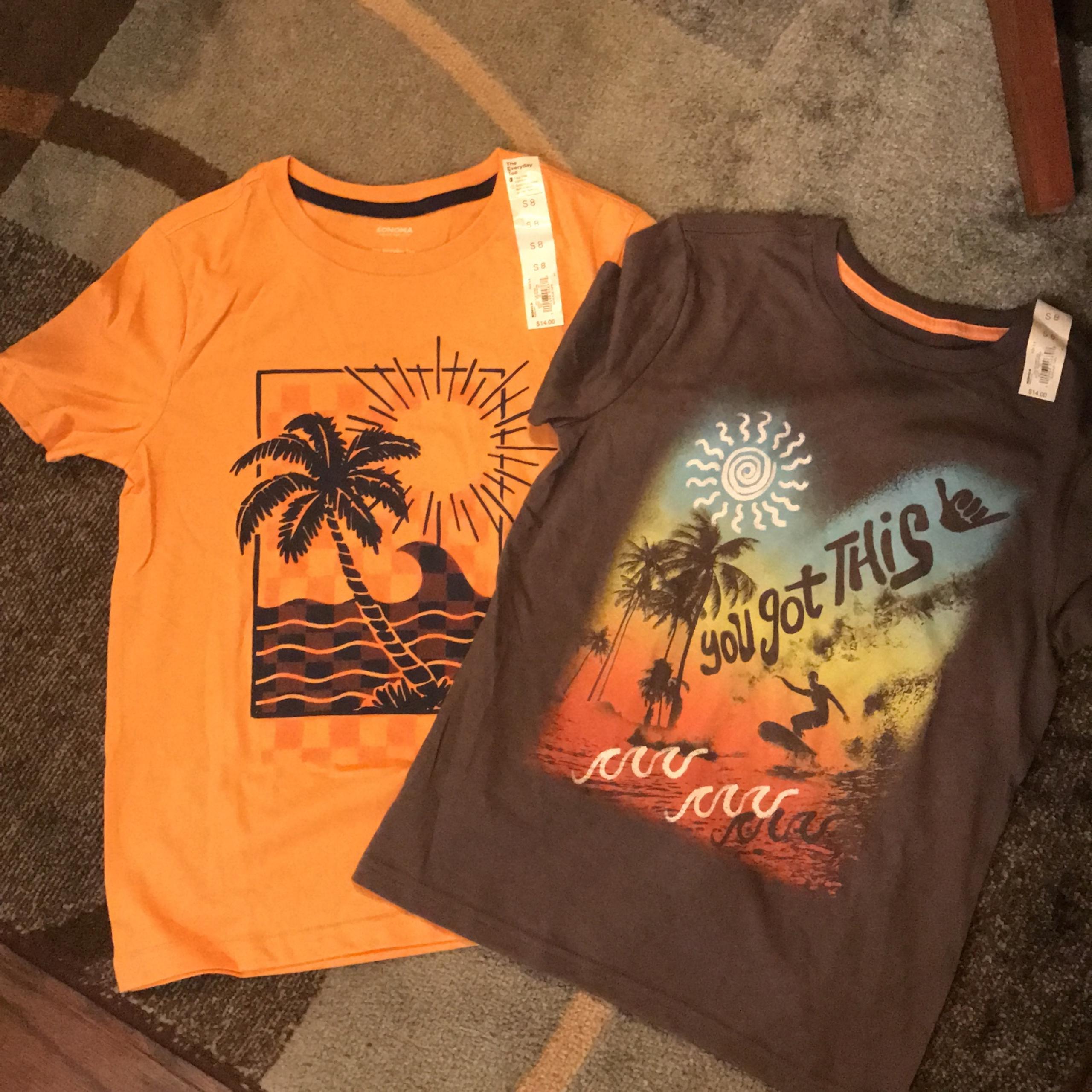 Boys summer shirts