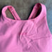 NWT Lululemon Motif Energy High Neck Longline Bra SZ 6 B C D Raspberry Cream