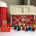 1967 Fisher Price Family Play Barn Little People lot