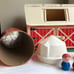 1967 Fisher Price Family Play Barn Little People lot