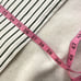 POLO RALPH LAUREN Pullover Long Sleeve Strip Shirt Preppy Black White L 25-2