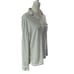 POLO RALPH LAUREN Pullover Long Sleeve Strip Shirt Preppy Black White L 25-2