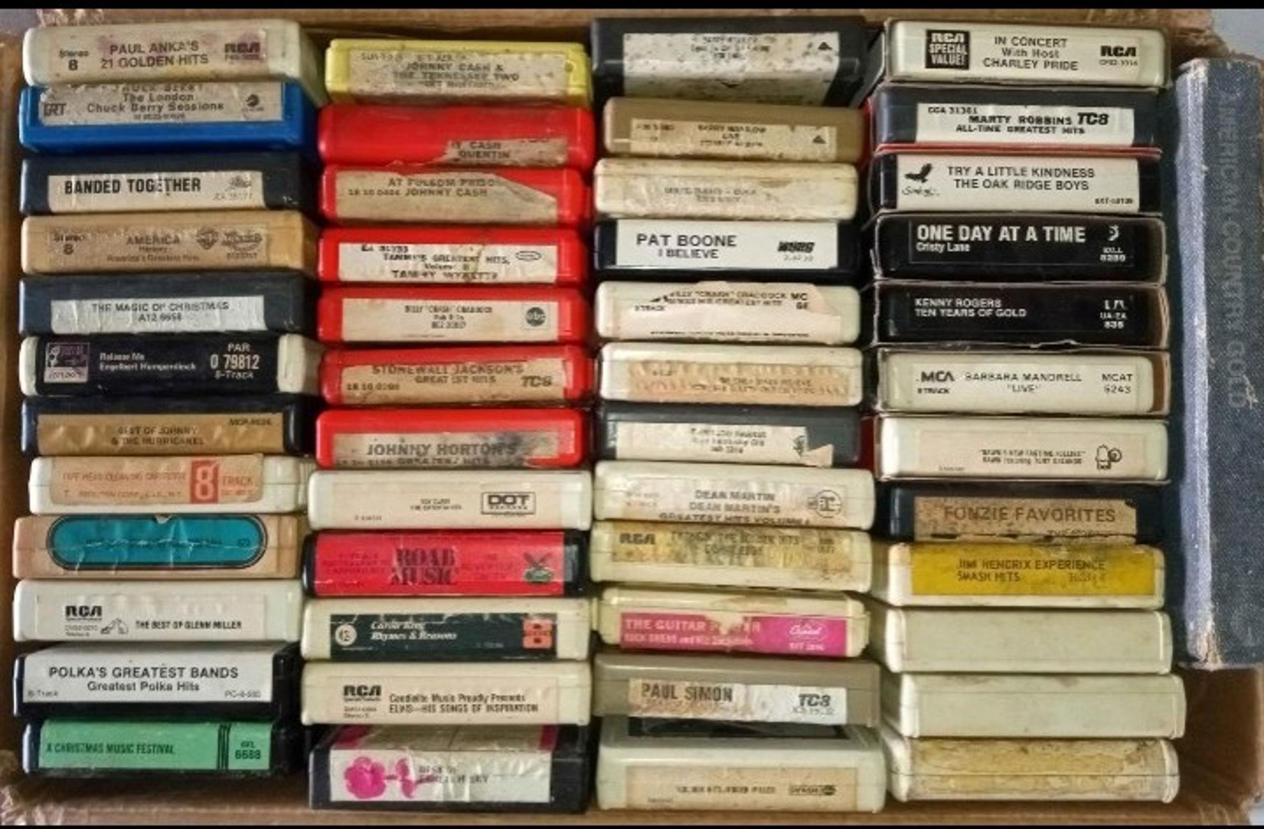 Vintage 8-track lot
