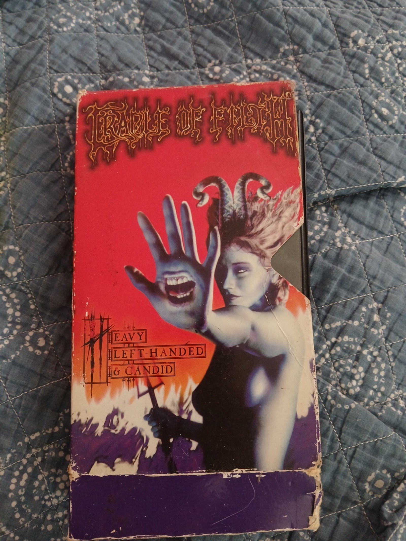 cradle of filth vhs cassette