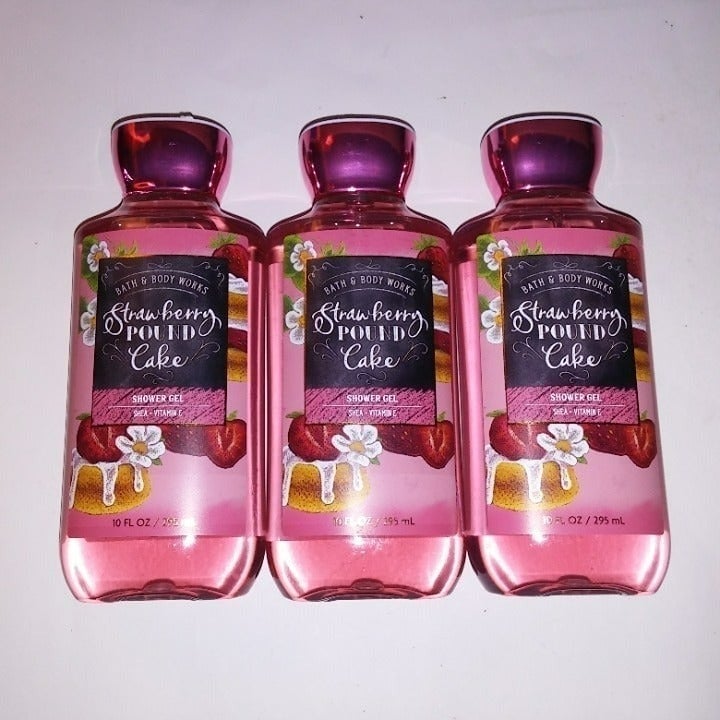 Set of 3 Bath and Body Works Shower Gel