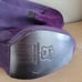 NEW Stuart Weitzman Archer Purple Suede Peep Toe Platform Stiletto Heels 9 shoes