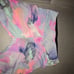 VS PINK ultimate pastel tie dye watercolor marble ombre leggings PINK