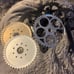 3 Bicycle Cranksets and 3 Chainrings
