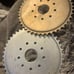 3 Bicycle Cranksets and 3 Chainrings