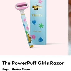 Truly Beauty The PowerPuff Girls Razor Super Shaver Razor
