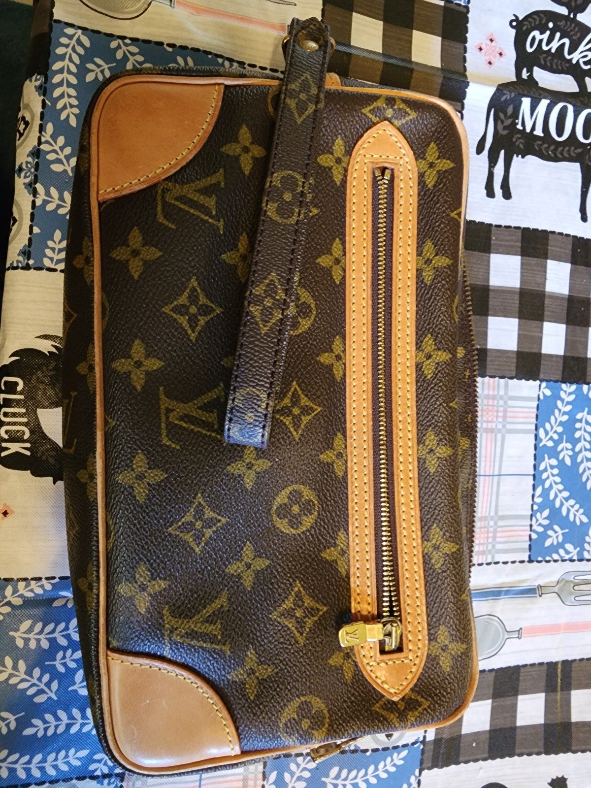 Louis Vuitton Vintage Marly Draggone Clutch