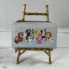 Bluey and Friends Wallet by Her Universe Folding Snap Wallet New