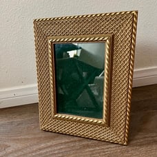 Vintage gold Color photo frame 9/11 inches
