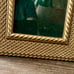 Vintage gold Color photo frame 9/11 inches