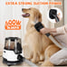 Dog Grooming Kit, Pet Hair Vacuum and Dog Dryer with 6 Pet Grooming Tools, 600w