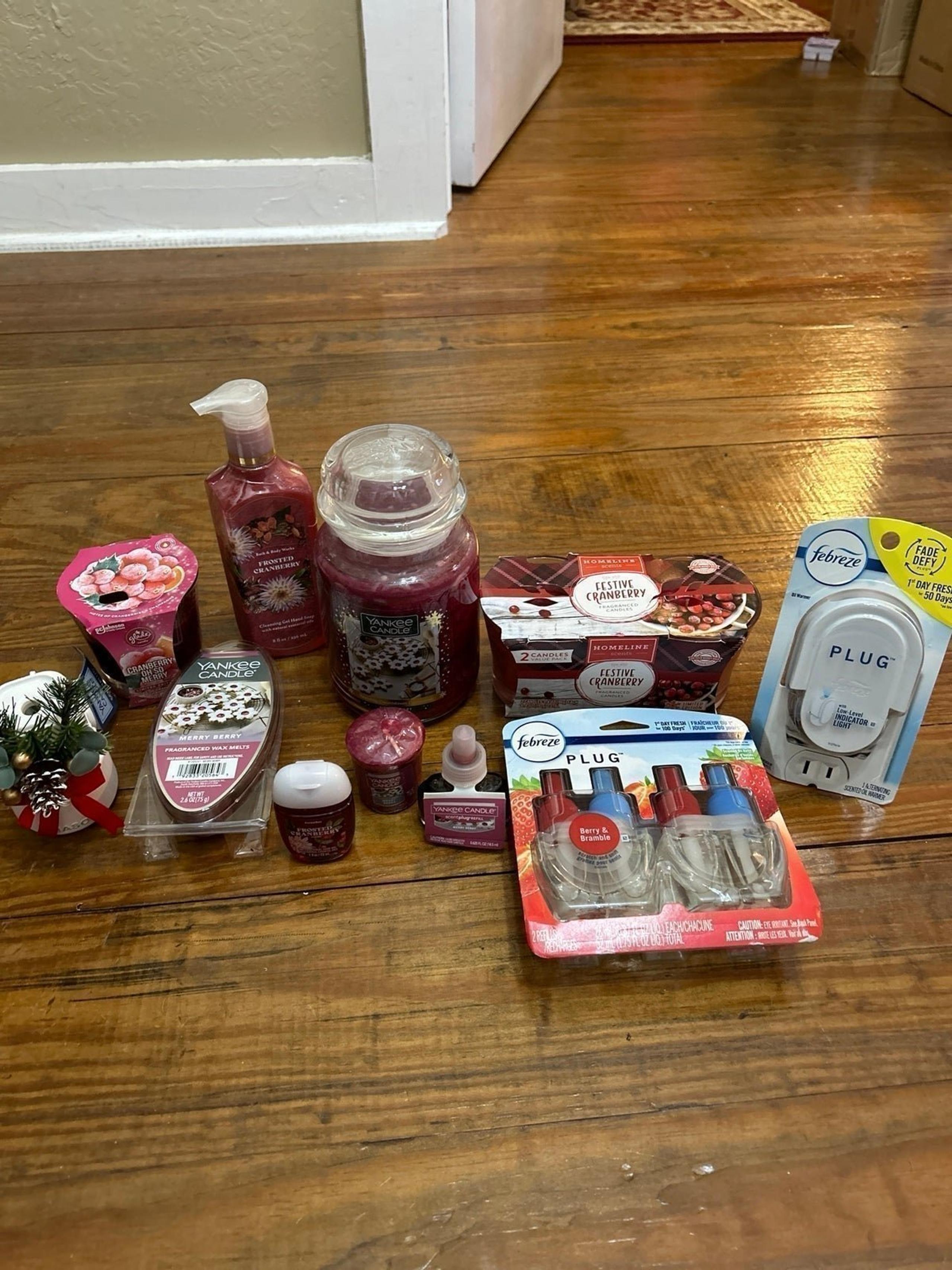 Custom Variety Pack candle & scent cranberry bundle