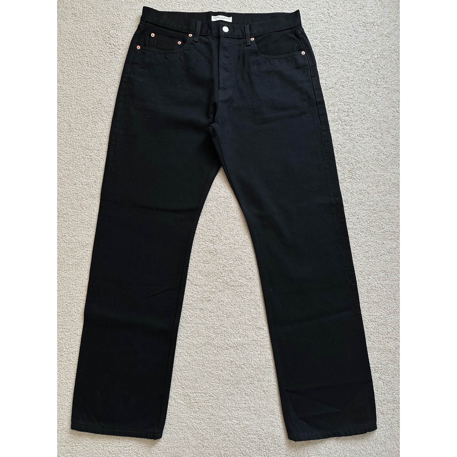 The Feel Studio The Black Premium Selvedge Denim Jeans | 34