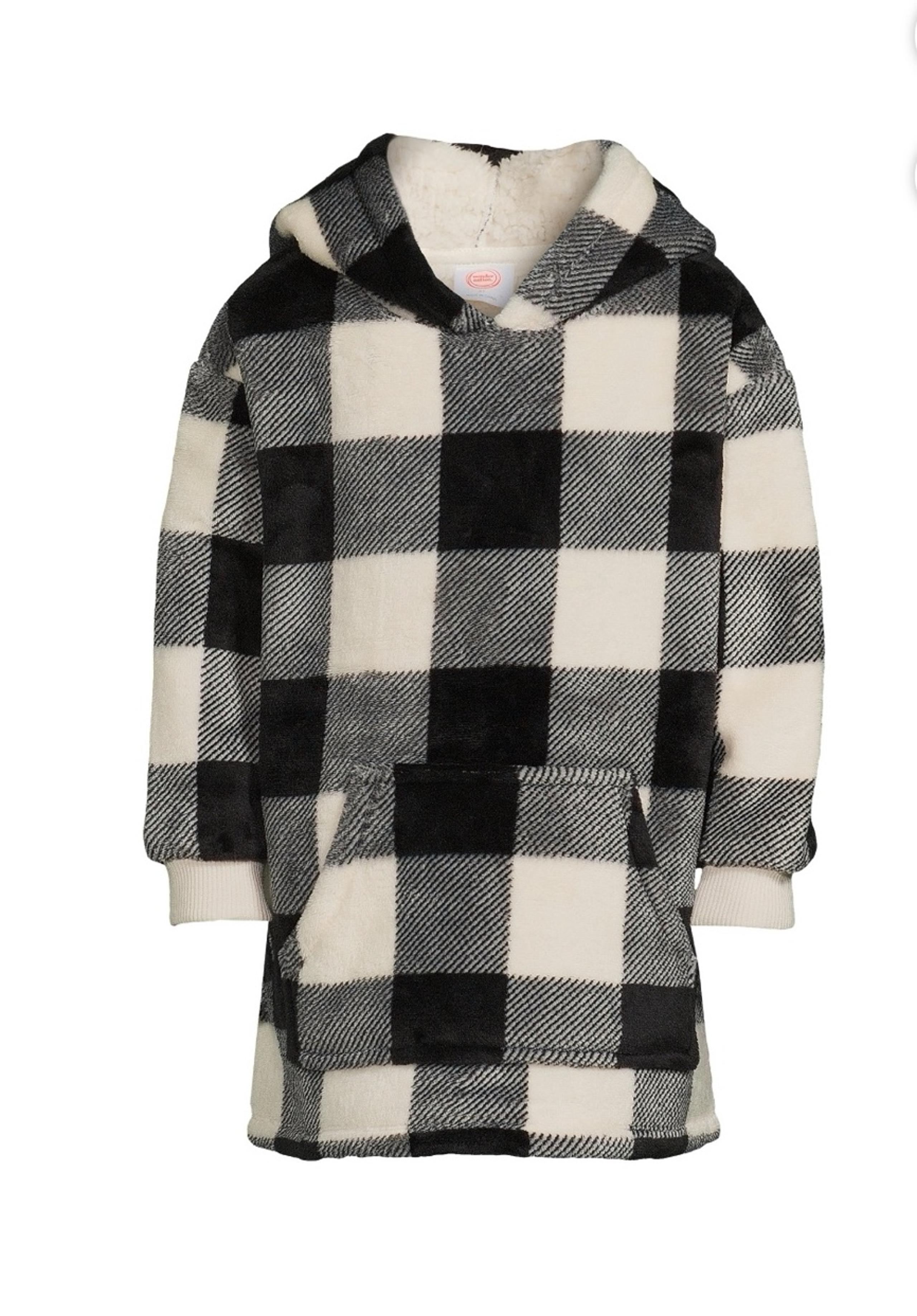New Little Kids Hooded Fuzzy Pullover