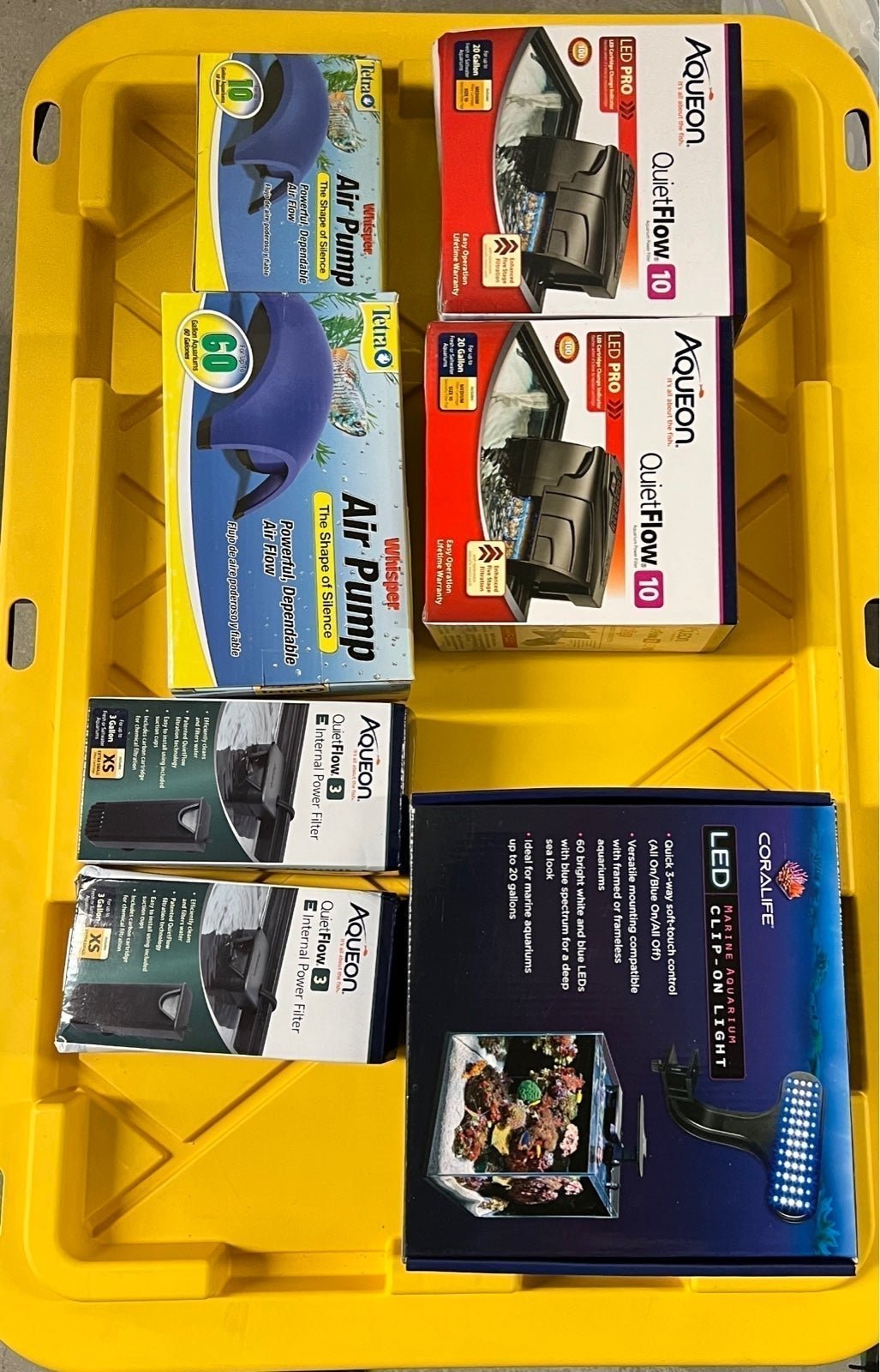 Fish tank equipment lot asking 150