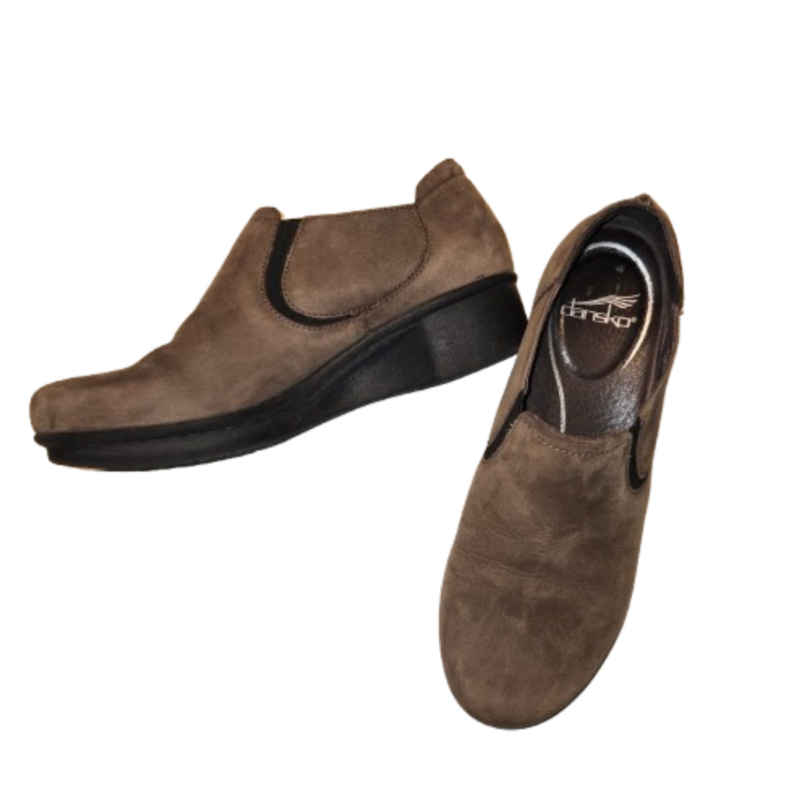 Dansko Suede Slip On Shoes Size 38