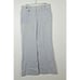 Tory Burch Pants Size 8 Blue White Striped Seersucker Flare Leg